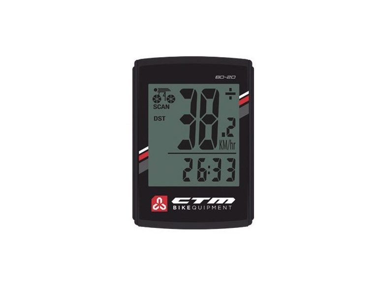 CTM sebességmérő, fekete, BD-20