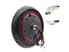   Motor (V3) gumival szerelve 36V 300W (utángyártott) Xiaomi M365/Pro/Pro 2/Essential/1S-hez (piros)