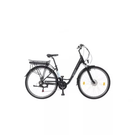 Neuzer Zagon E-Trekking női 19" MXUS (teleszkópos villával)  (fekete-kék)
