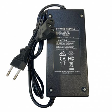 Citycoco töltő 60V Li-ion akkumulátorhoz (67,2V 2A) C13