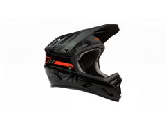 ONEAL Backflip Eclipse sisak fekete-narancs csíkos