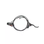 Zoom HB-875E hidraulikus hátsó tárcsafék szett (jobbos fékkar, F180/R160 adapter)