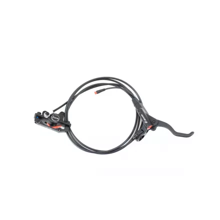 Zoom HB-875E hidraulikus hátsó tárcsafék szett (jobbos fékkar, F180/R160 adapter)