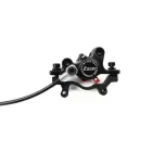 Zoom HB-875E hidraulikus hátsó tárcsafék szett (balos fékkar, F180/R160 adapter)
