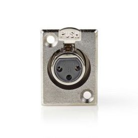 XLR-3P szerelhető töltőcsatlakozó anya