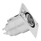 XLR-3P szerelhető töltőcsatlakozó anya