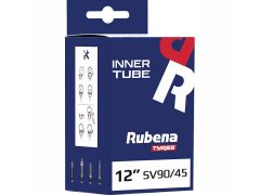   12,5x1,75-2,45 (47/62-203) belső gumi (90x45 fokos szeleppel) (Rubena) SV