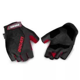 Ducati párnázott kesztyű (fekete)
