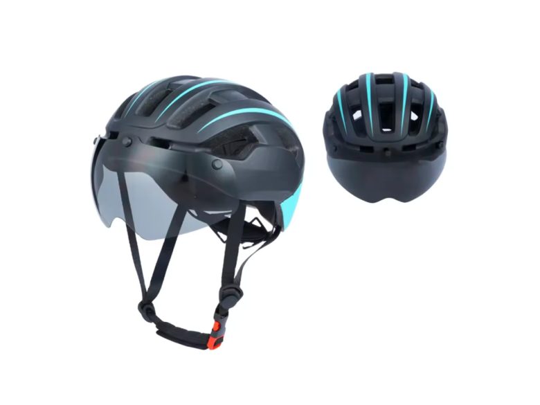 BH-001 elektromos roller/kerékpár bukósisak (türkiz zöld)