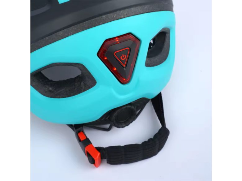 BH-001 elektromos roller/kerékpár bukósisak (türkiz zöld)