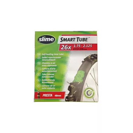 26x1,75-2,125 (47/57-559) Smart Tube belső gumi (Slime) FV48