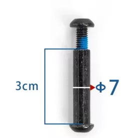   Összecsukó mechanizmus zárókar tengely (utángyártott) Segway Ninebot MAX G30-hoz