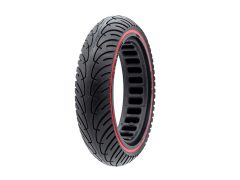 8,5x2 ultrakönnyű tömör gumi (piros csíkos)