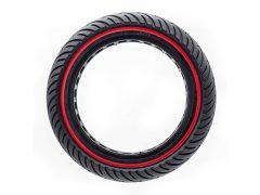 8,5x2 ultrakönnyű tömör gumi (piros csíkos)