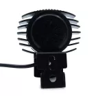Univerzális LED-es első lámpa beépített kürttel 30-72V (Kerékpárokhoz,Rollerekhez)