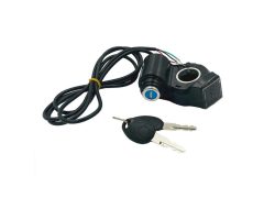 Kulcsos indító/gyújtáskapcsoló feszültségmérővel