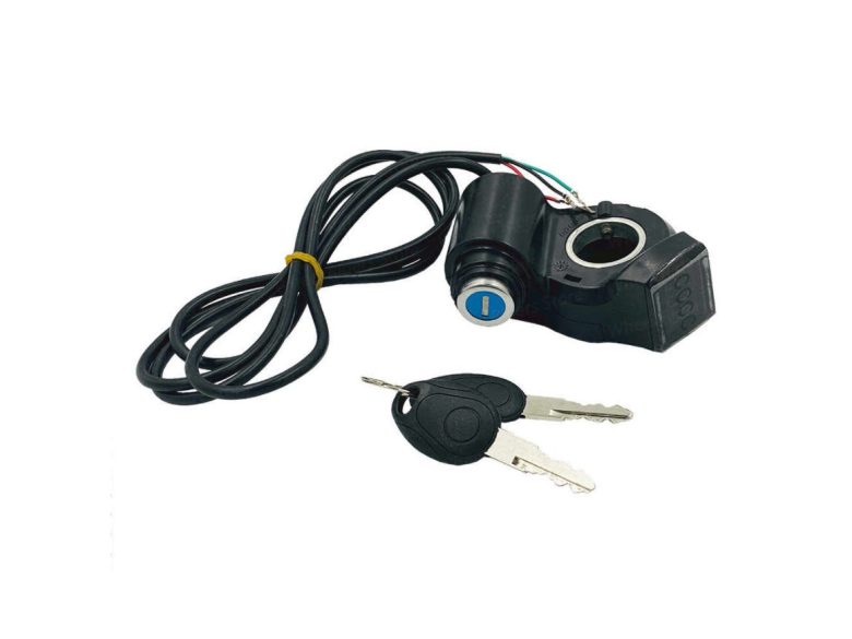 Kulcsos indító/gyújtáskapcsoló feszültségmérővel