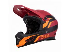ONEAL Fury Stage V22 sisak piros-narancs (L)