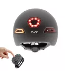 CP03 elektromos roller/kerékpár bukósisak szürke (V2) (L)