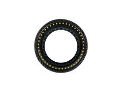 8,5x2 ultrakönnyű tömör gumi (sárga pöttyös)