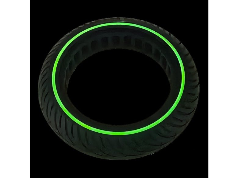 8,5x2 ultrakönnyű tömör gumi (fluoreszkáló)