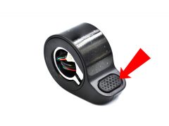   Gázkar csúszásgátló gumi (utángyártott) Xiaomi M365/Essential/1S-hez (fekete)