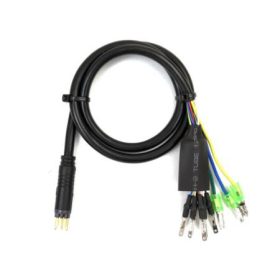 Elektromos kerékpár motorkábel apa (60cm)