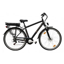   Neuzer Zagon E-Trekking férfi 19" MXUS (teleszkópos villával) (matt bronz fekete)