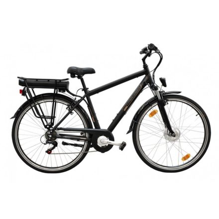 Neuzer Zagon E-Trekking férfi 19" MXUS (teleszkópos villával) (matt bronz fekete)