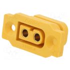 Amass XT60E-F szerelhető csatlakozó anya