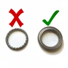 Xiaomi klón alsó kormánycsapágy fészek