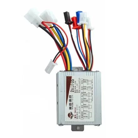 Elektromos kerékpár vezérlő (szénkefés) 24V 350W