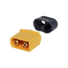 Amass XT60H szerelhető csatlakozó apa