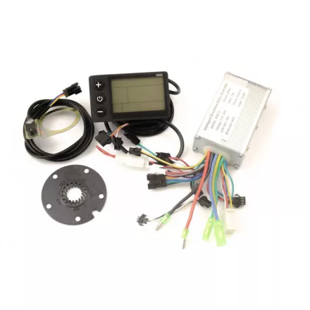 Elektromos kerékpár vezérlő szett kijelzővel (S866) 36V 350W