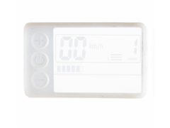 S866 elektromos kerékpár kijelzővédő szilikon (fehér)