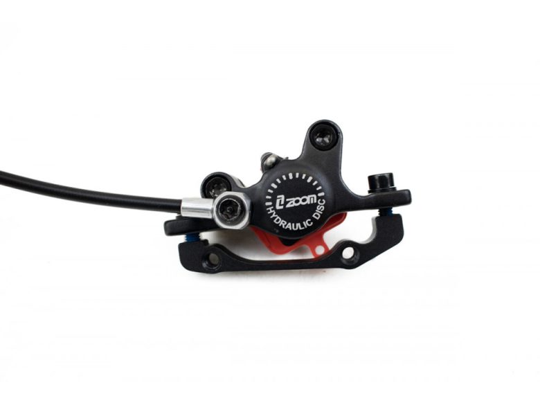 Zoom HB-875E hidraulikus első tárcsafék szett (jobbos fékkar, F160/R140 adapter) [120]