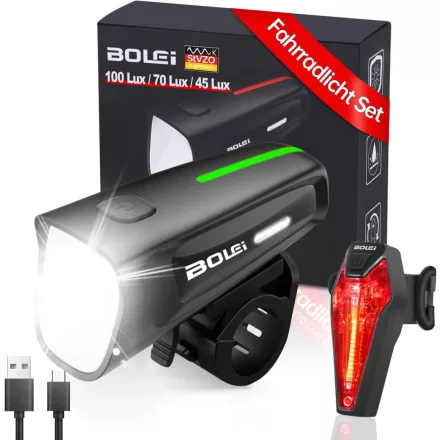 BOLEi LED LF-30 + LR-01 Bicikli/Roller lámpa
