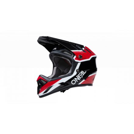 ONEAL Backflip Strike bukósisak fekete-piros 