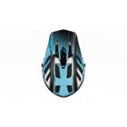 ONEAL Backflip Eclipse V23 bukósisak fekete-kék (L)