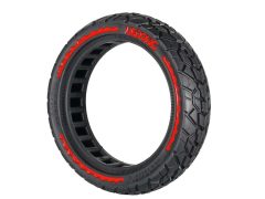 8,5x2 ultrakönnyű tömör gumi terepmintás (piros)