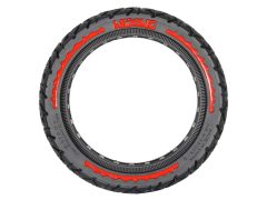 8,5x2 ultrakönnyű tömör gumi terepmintás (piros)