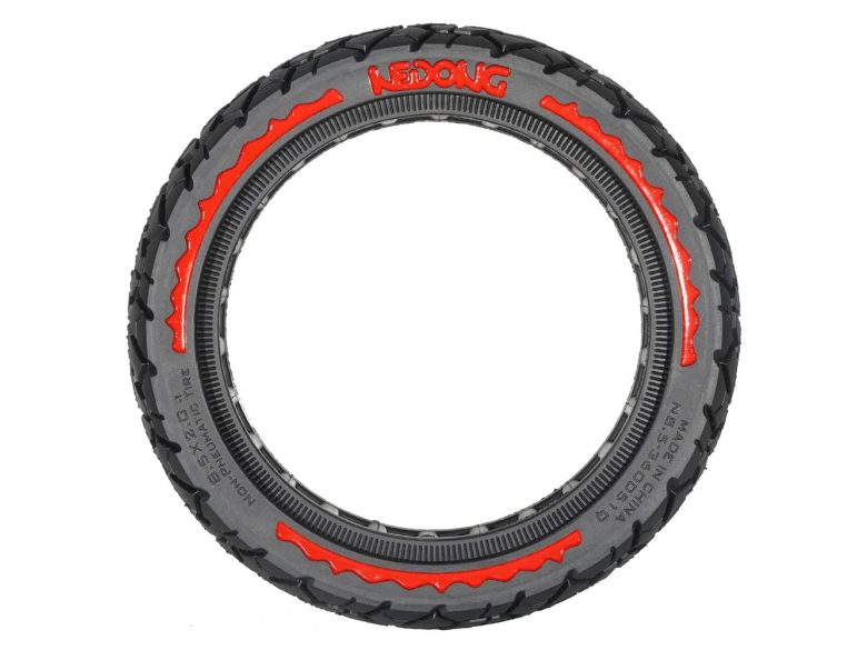 8,5x2 ultrakönnyű tömör gumi terepmintás (piros)