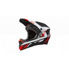 ONEAL Backflip Strike V23 sisak fekete-fehér-piros