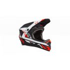 ONEAL Backflip Strike V23 sisak fekete-fehér-piros