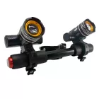 Újratölthető LED lámpa szett kormánnyal