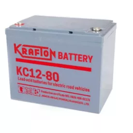 Krafton KC12-80 akkumulátor 12V 80Ah