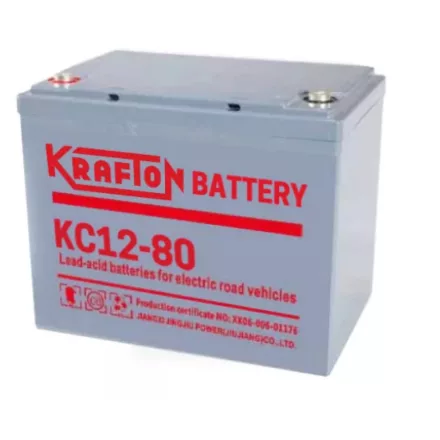 Krafton KC12-80 akkumulátor 12V 80Ah