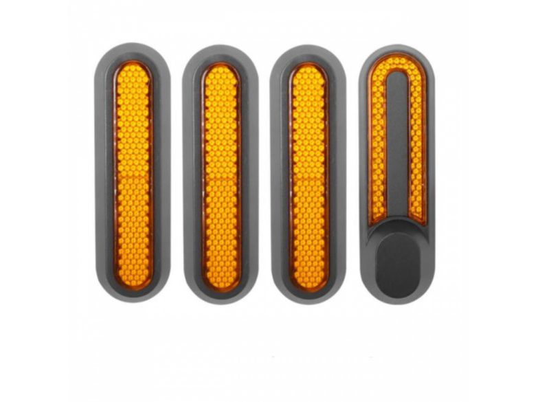 Fényvisszaverő prizma szett (utángyártott) Xiaomi rollerekhez (szürke)