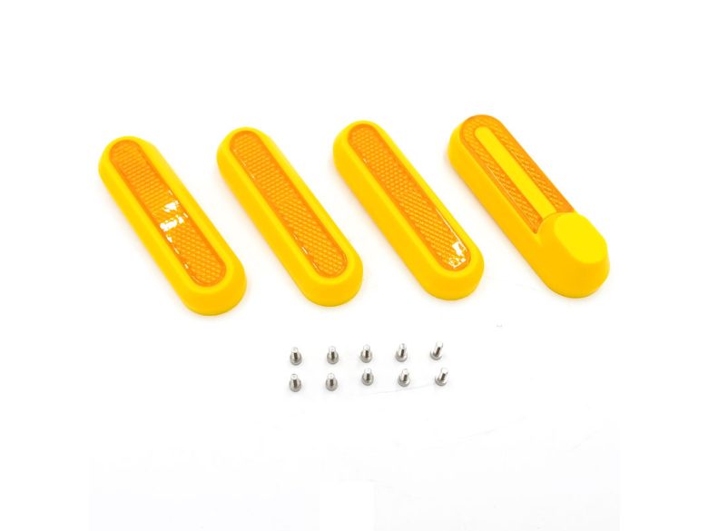 Fényvisszaverő prizma szett (utángyártott) Xiaomi rollerekhez (sárga)