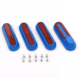   Fényvisszaverő prizma szett (utángyártott) Xiaomi rollerekhez (kék)